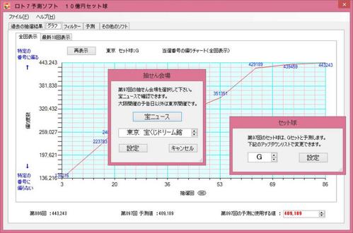 ビンゴ5 当選番号Excelでの結果を含む日本語タイトル