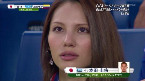 ワールドカップコロンビア日本の激戦！
